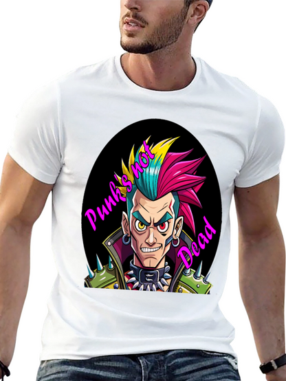 Camiseta Punk Rock: ¡Punks Not Dead!