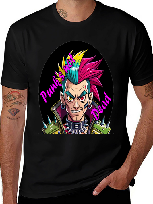 Camiseta Punk Rock: ¡Punks Not Dead!