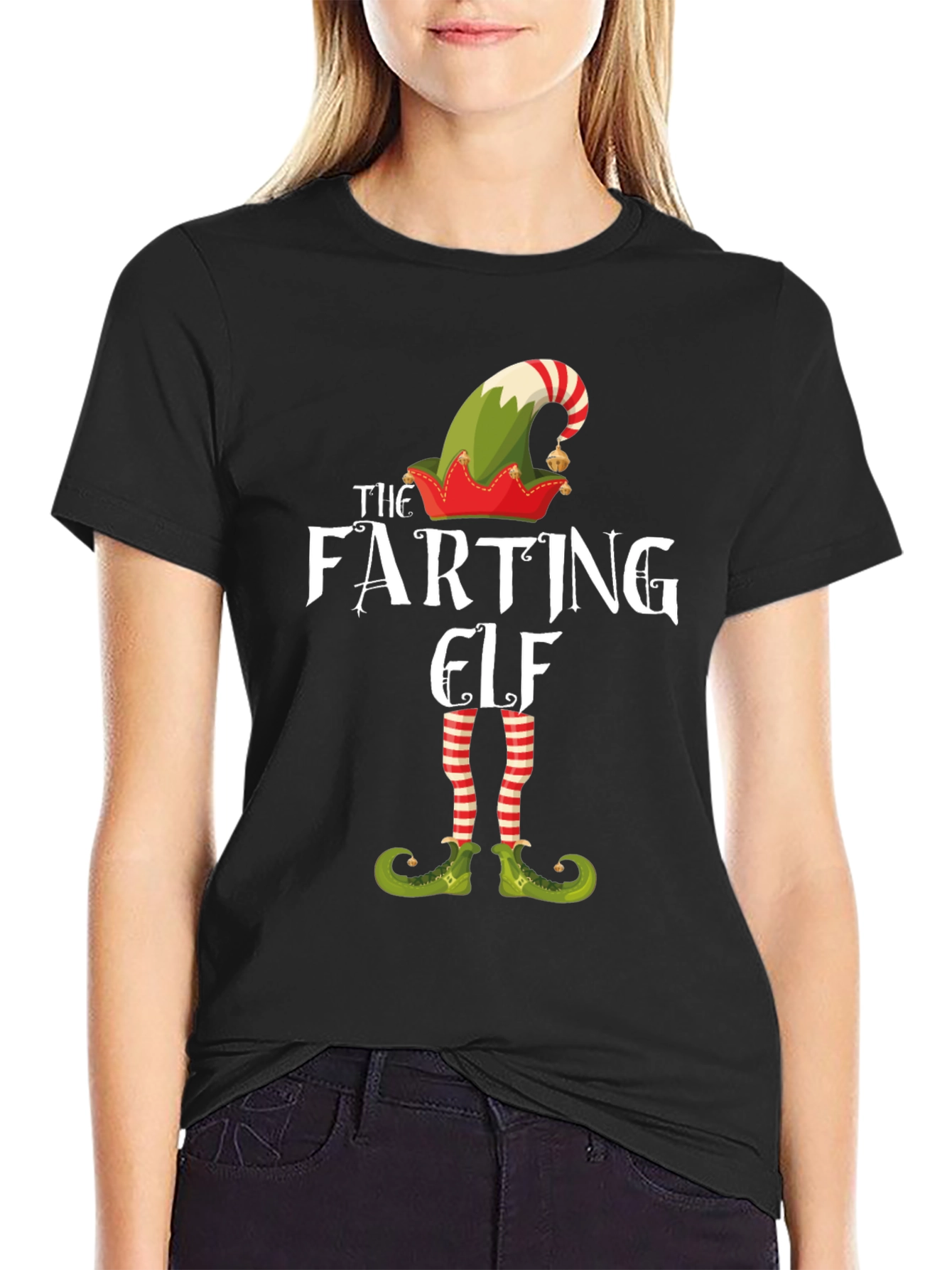 Camiseta Elfo Pedorro Divertida
