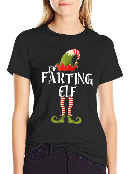 Camiseta Elfo Pedorro Divertida