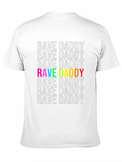 Camiseta Negra Rave Daddy para Hombre