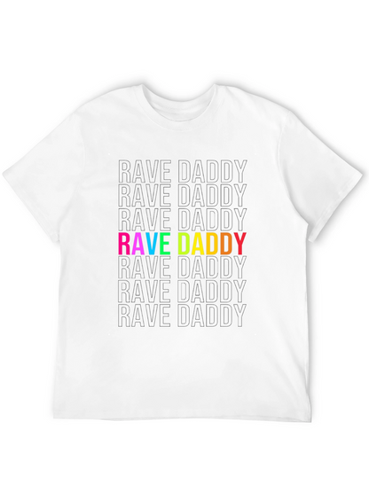Camiseta Negra Rave Daddy para Hombre