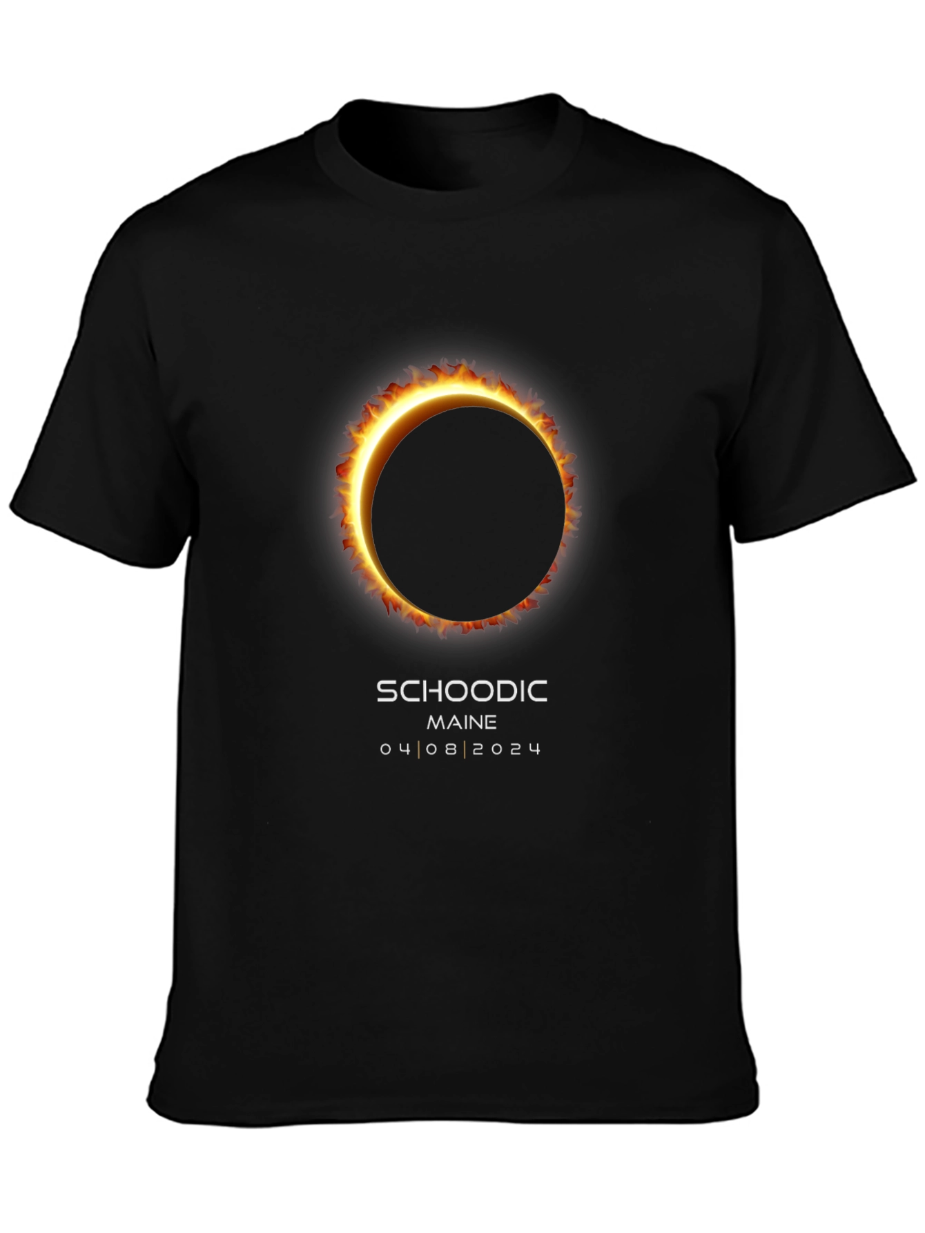 Camiseta Eclipse Solar Schoodic Maine 2024