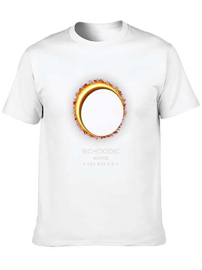 Camiseta Eclipse Solar Schoodic Maine 2024