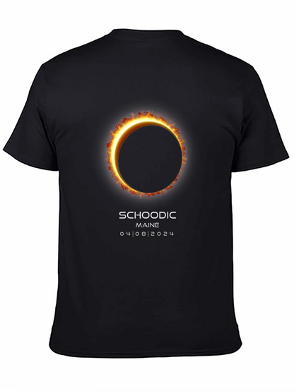 Camiseta Eclipse Solar Schoodic Maine 2024