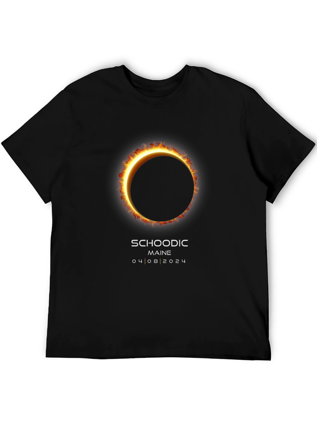 Camiseta Eclipse Solar Schoodic Maine 2024