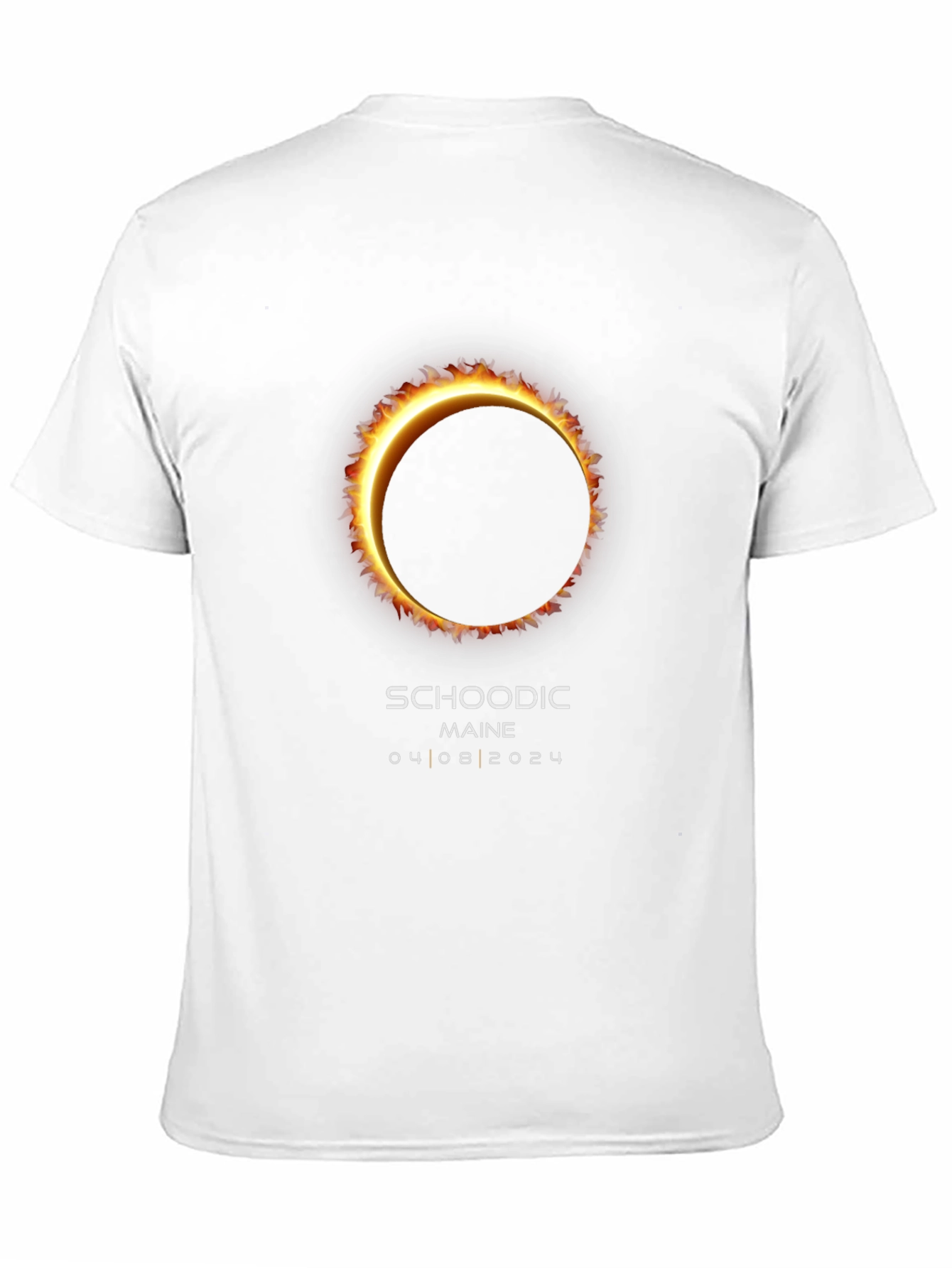 Camiseta Eclipse Solar Schoodic Maine 2024