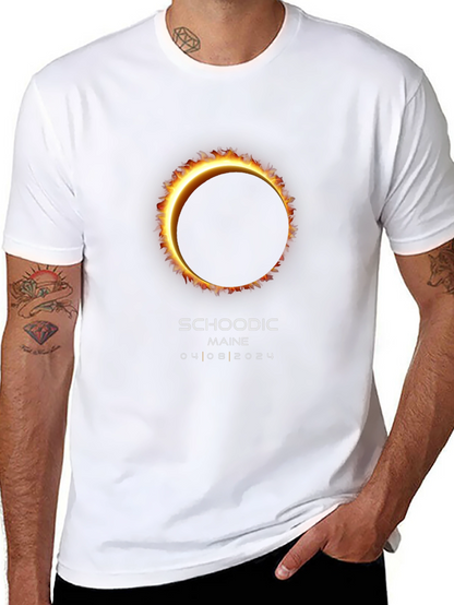 Camiseta Eclipse Solar Schoodic Maine 2024