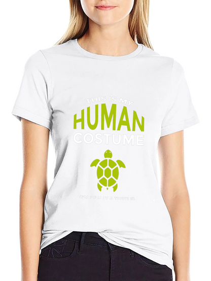 Camiseta Disfraz Humano - Soy Una Tortuga
