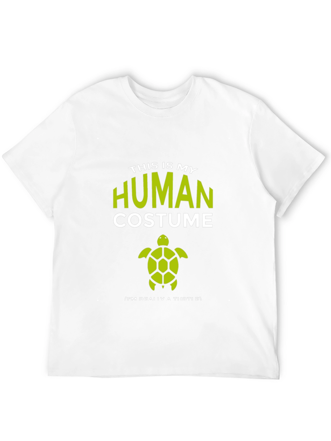 Camiseta Disfraz Humano - Soy Una Tortuga