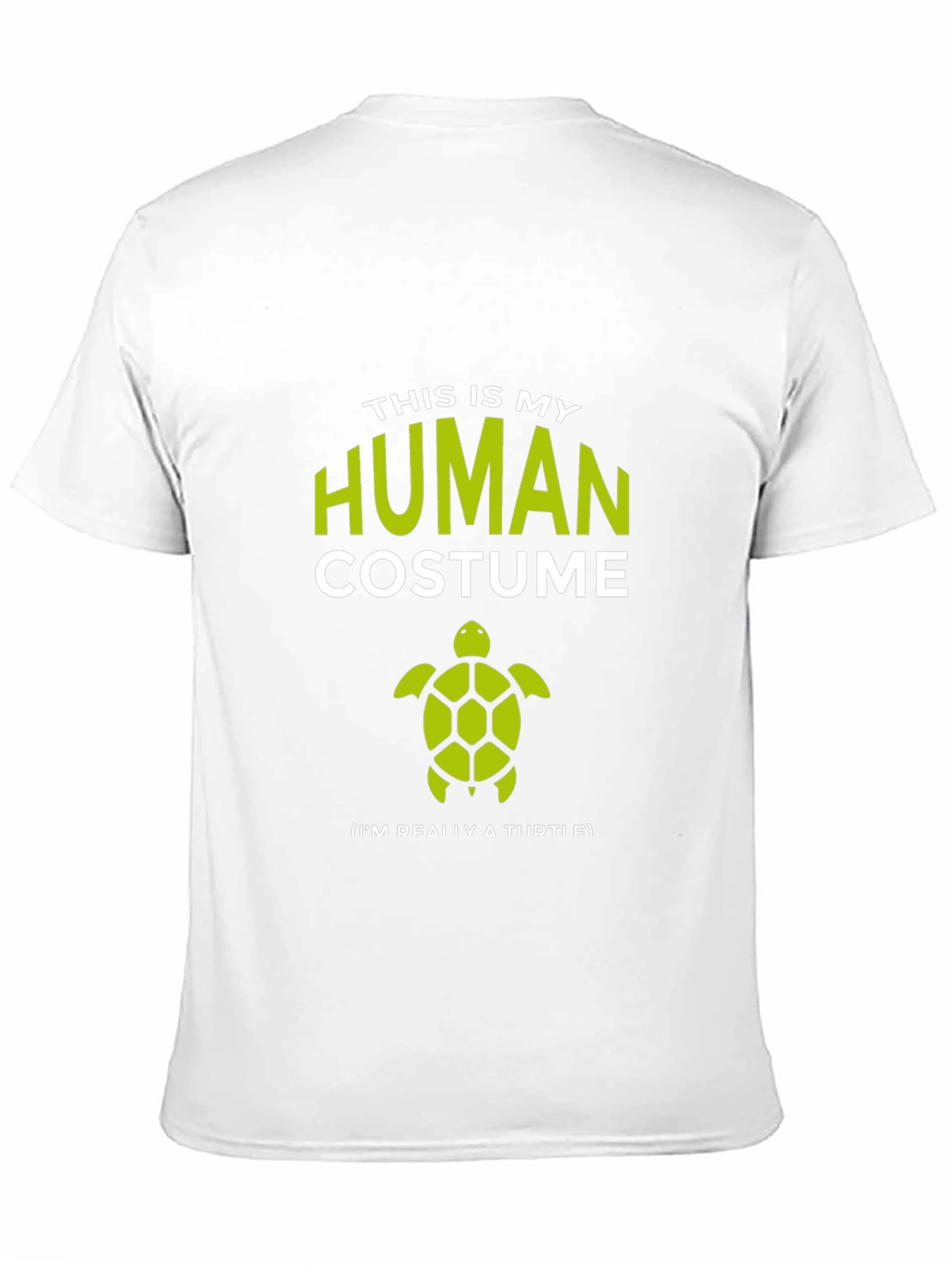 Camiseta Disfraz Humano - Soy Una Tortuga