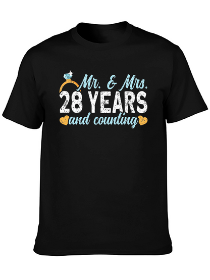 Camiseta de Aniversario: 28 Años de Casados