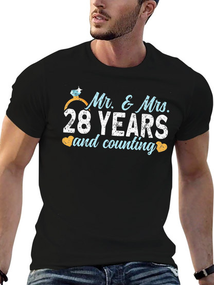 Camiseta de Aniversario: 28 Años de Casados