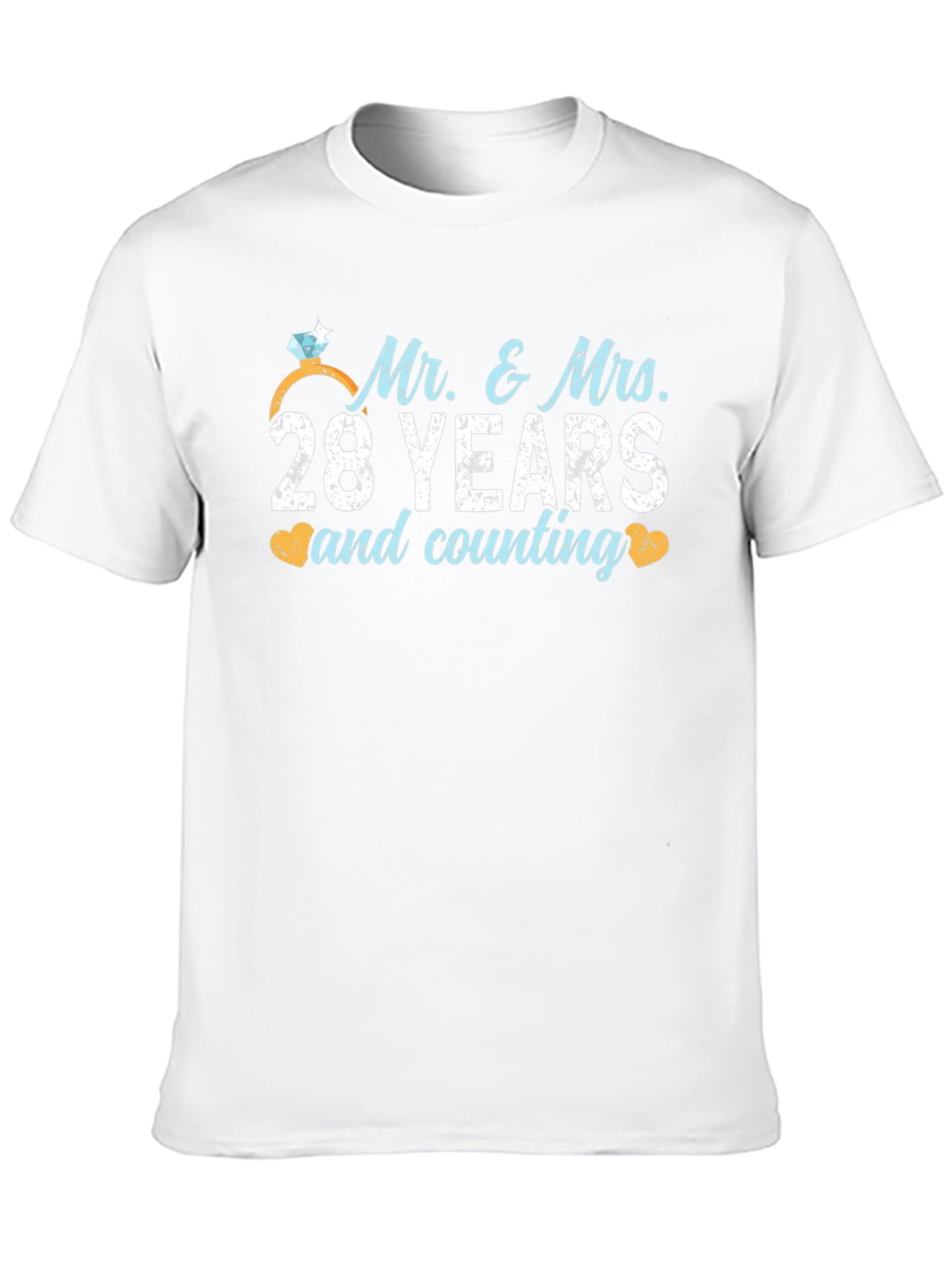 Camiseta de Aniversario: 28 Años de Casados