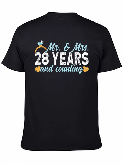 Camiseta de Aniversario: 28 Años de Casados