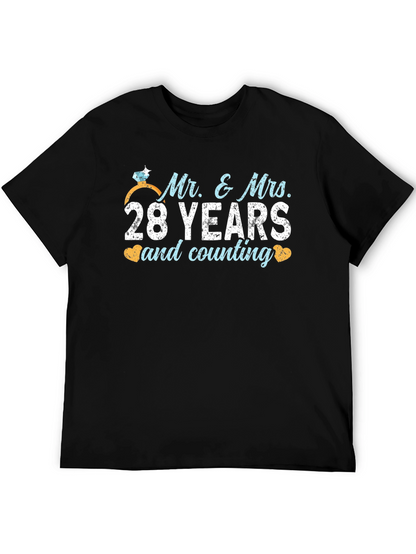 Camiseta de Aniversario: 28 Años de Casados