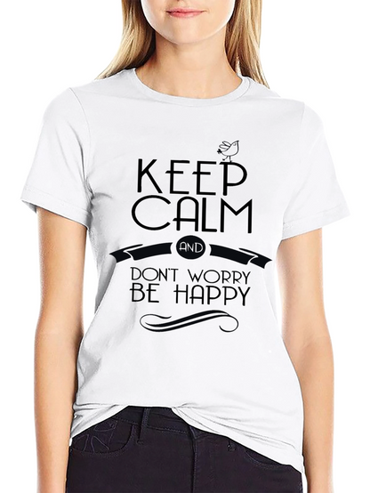 Camiseta Negra Keep Calm