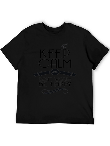 Camiseta Negra Keep Calm