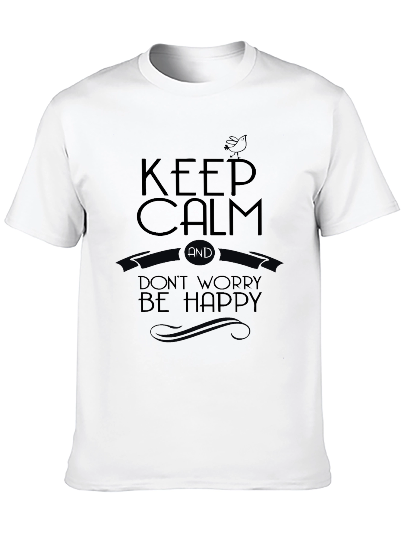 Camiseta Negra Keep Calm