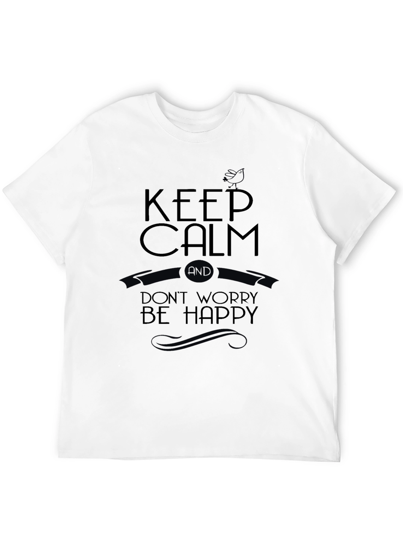 Camiseta Negra Keep Calm