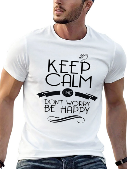 Camiseta Negra Keep Calm