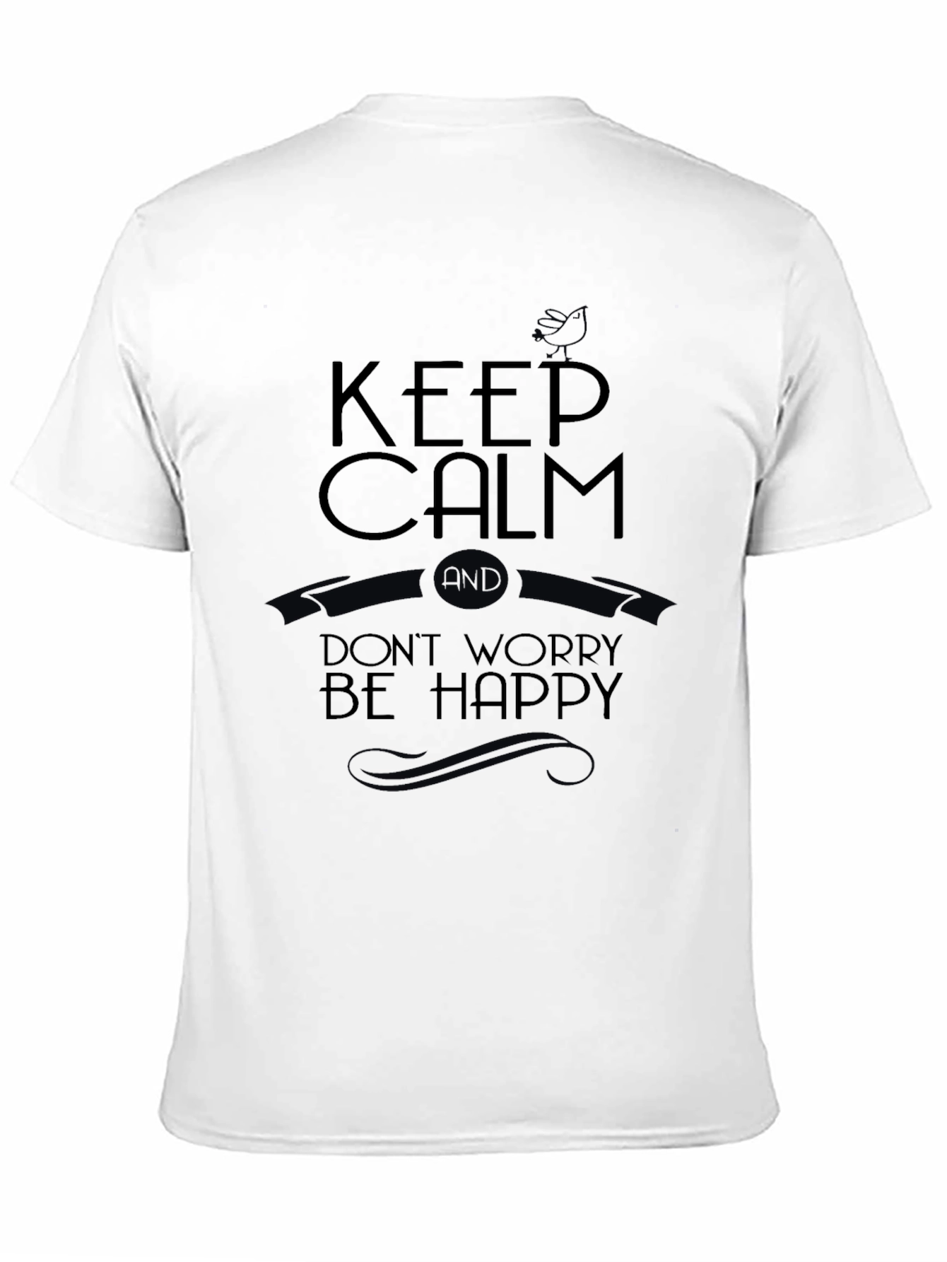 Camiseta Negra Keep Calm