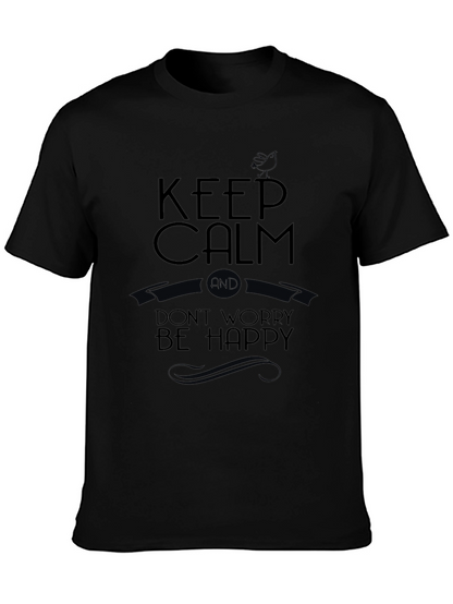 Camiseta Negra Keep Calm