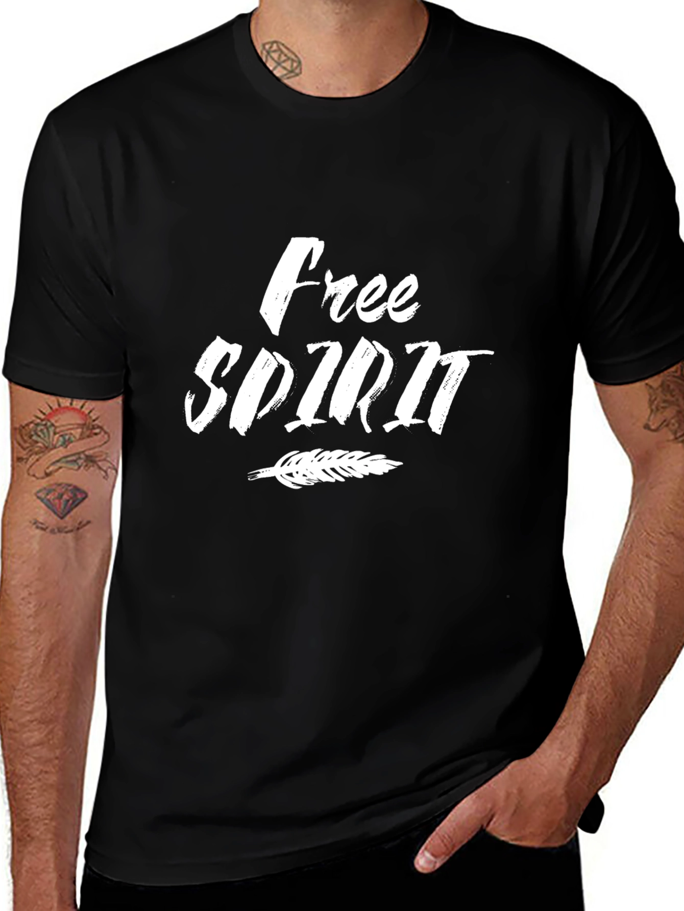 Camiseta Negra Espíritu Libre