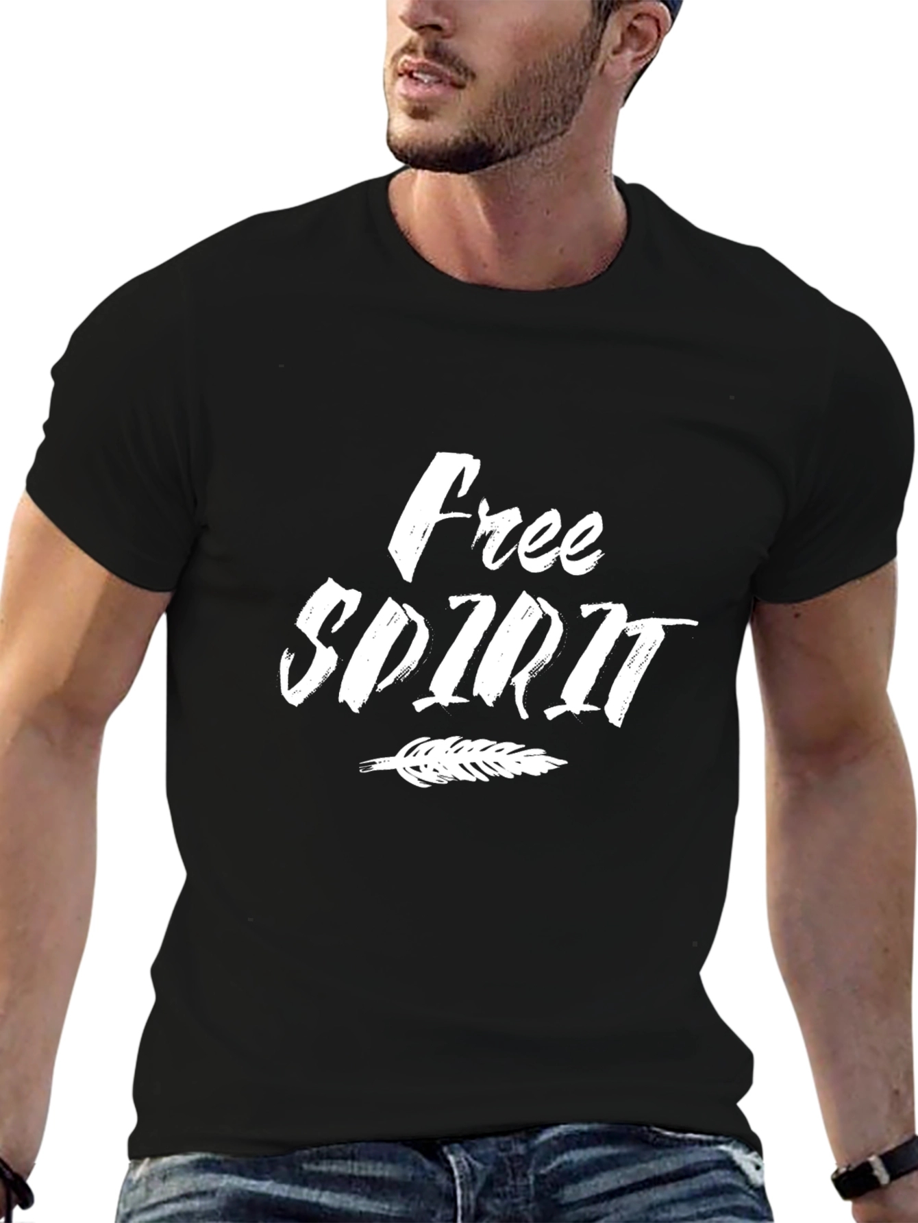 Camiseta Negra Espíritu Libre