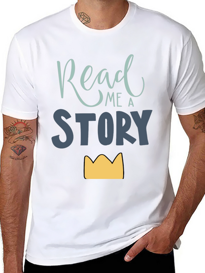 Camiseta Negra Read me a Story