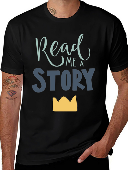 Camiseta Negra Read me a Story