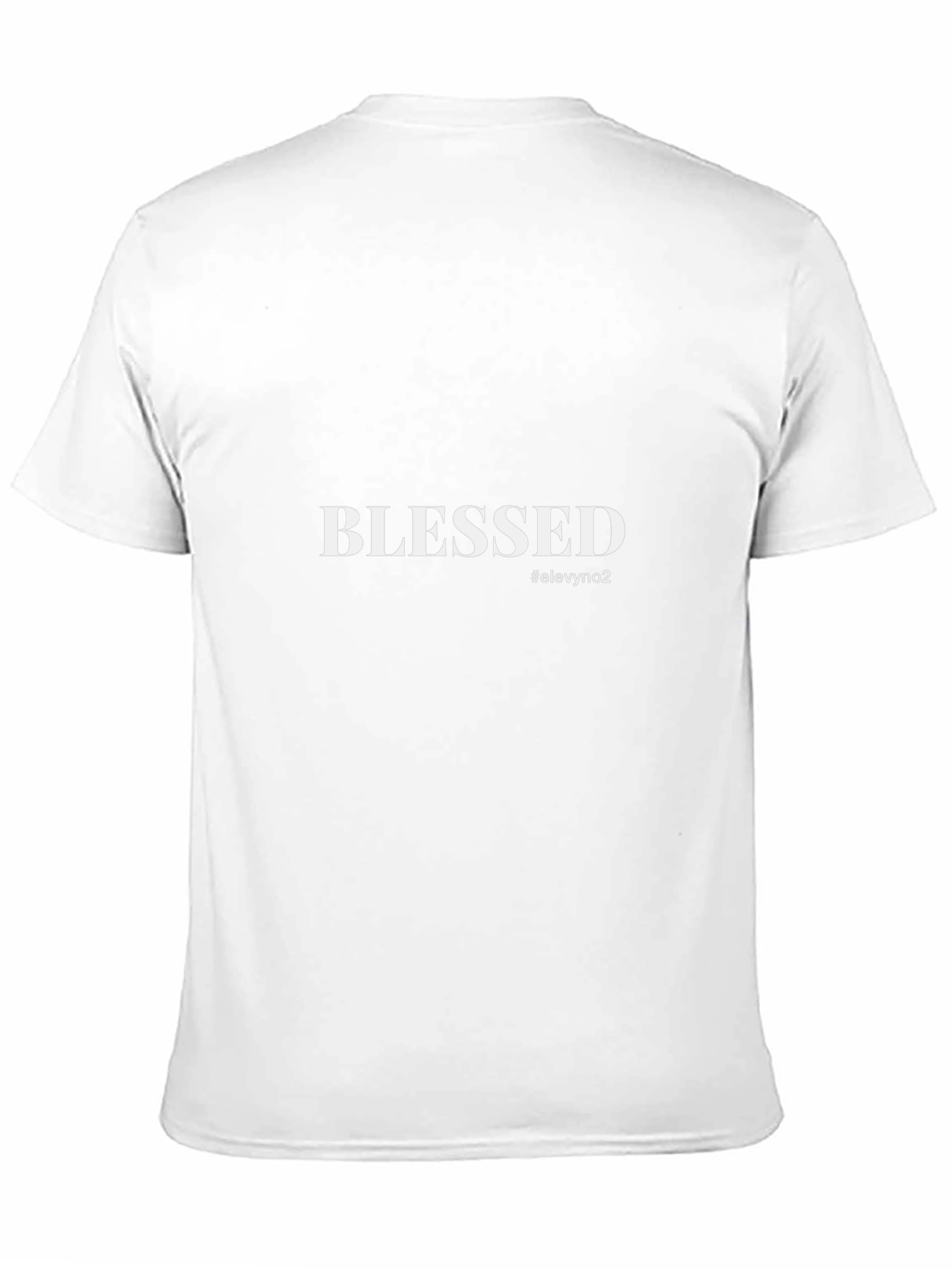 Camiseta Negra Blessed #elevyno2