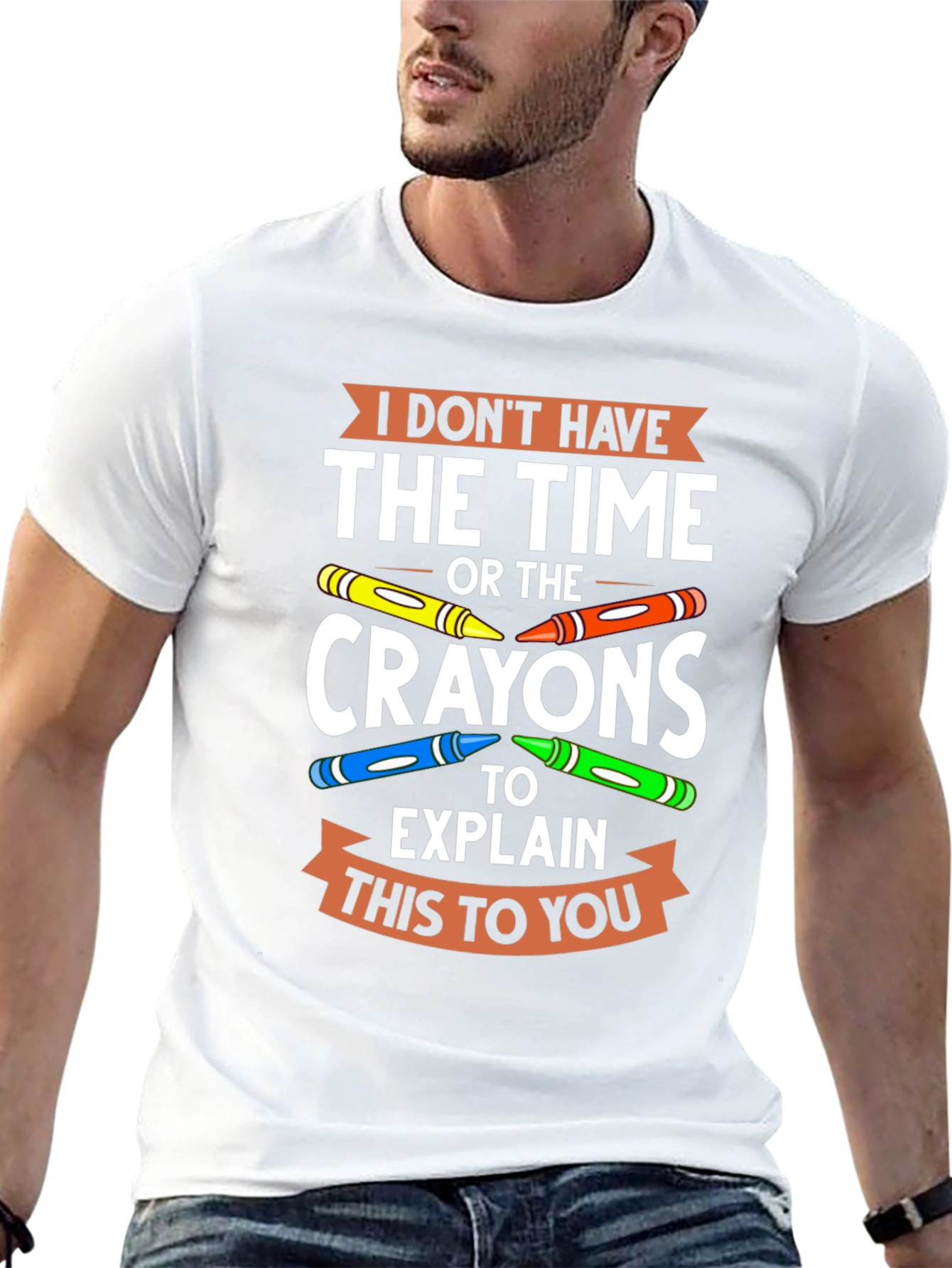 Camiseta No Tengo Tiempo Ni Crayones