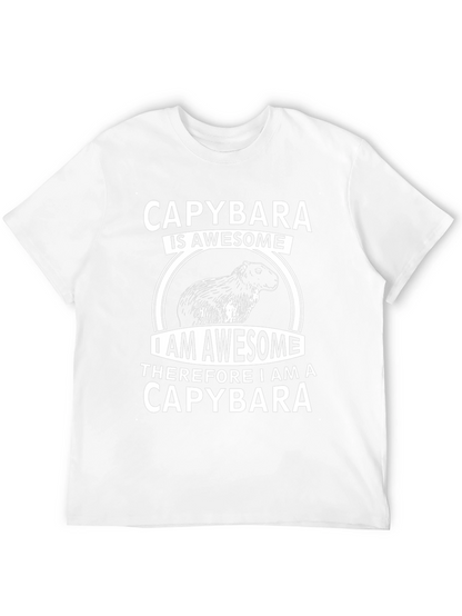 Camiseta Capybara Awesome - Diseño Original