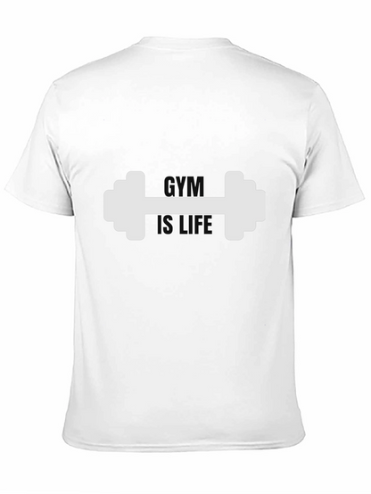 Camiseta Negra Gym is Life