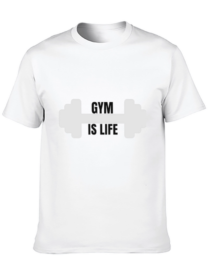 Camiseta Negra Gym is Life