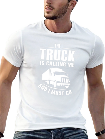 Camiseta Negra: El Camión Me Llama
