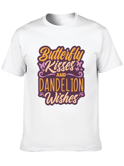 Camiseta Butterfly Kisses and Dandelion Wishes