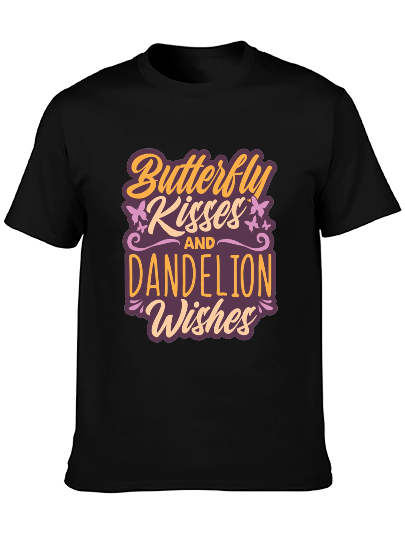 Camiseta Butterfly Kisses and Dandelion Wishes