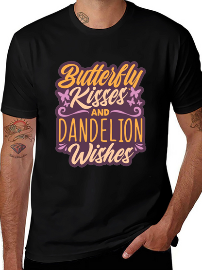 Camiseta Butterfly Kisses and Dandelion Wishes