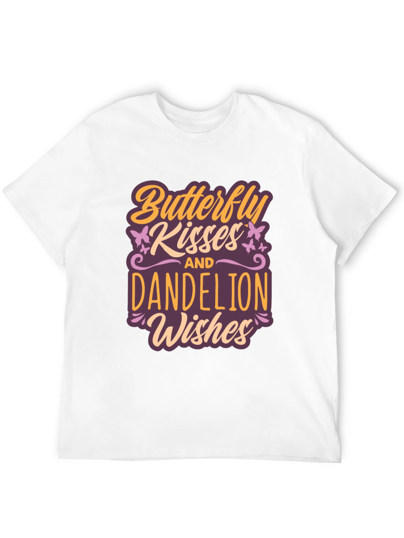 Camiseta Butterfly Kisses and Dandelion Wishes