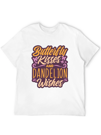 Camiseta Butterfly Kisses and Dandelion Wishes