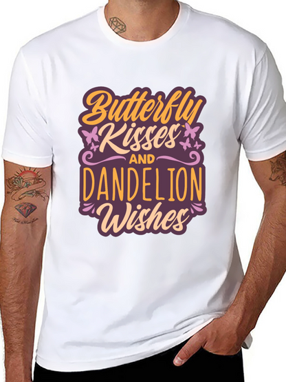 Camiseta Butterfly Kisses and Dandelion Wishes