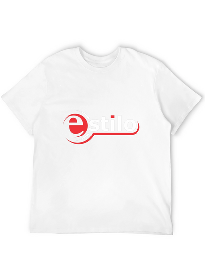 Camiseta Negra Estilo Logo