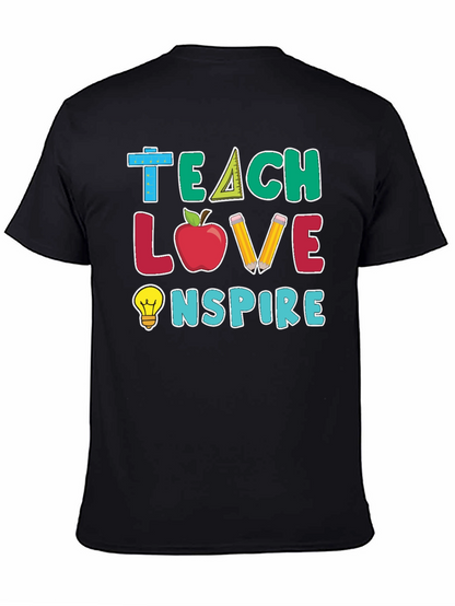 Camiseta Profesor: Enseña Ama Inspira