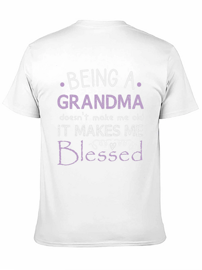 Camiseta Negra Abuela Bendecida