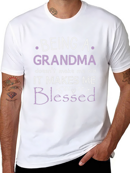 Camiseta Negra Abuela Bendecida