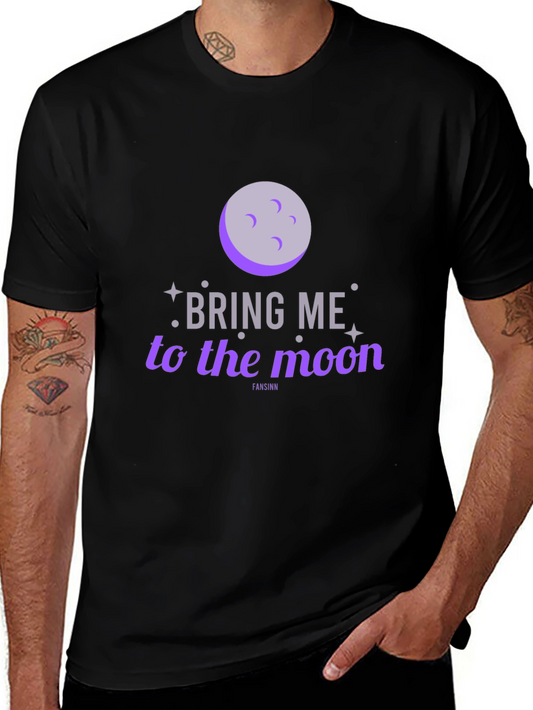 Camiseta Negra Bring Me To The Moon