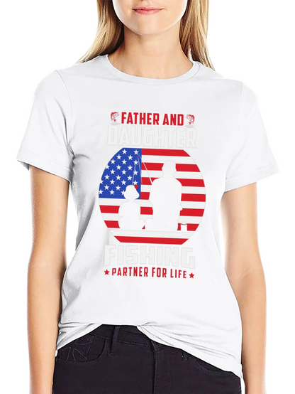 Camiseta Padre e Hija Pesca