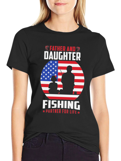Camiseta Padre e Hija Pesca